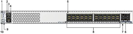 Arista 720DP switch ports close-up Arista 720DP switch ports close-up